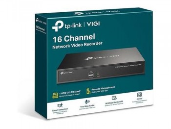 NVR VIGI TP-LINK VIGI NVR1016H 16CANALES NON-POE BAY 1xHDD 1xHDMI 1xVGA